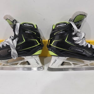 Bauer GSX Hockey Goalie Skates Regular Width Size 4 (Used)