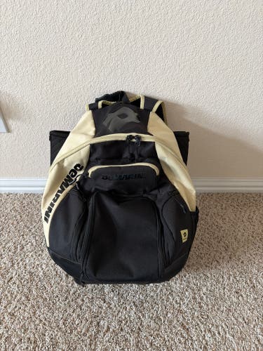 Gold Boys Large/Extra Large DeMarini Backpack (Used)