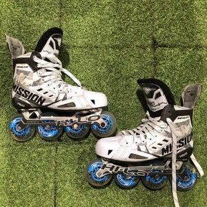 Senior Mission Inhaler WM03 Inline Skates Wide Width Size 6.0 (Used)