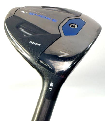 Callaway Ai Smoke Max 7 Wood 21 Cypher Black 50g Regular Flex Fairway