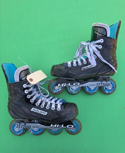 Junior Bauer RSX Inline Skates Regular Width Size 5 (Used)