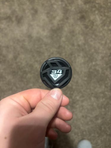 2026 DeMarini Exile Alloy BBCOR Certified Bat (-3) 31 oz 34" (New)