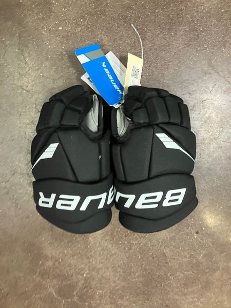 Black Junior Bauer Lil Sport Gloves 11" (New)