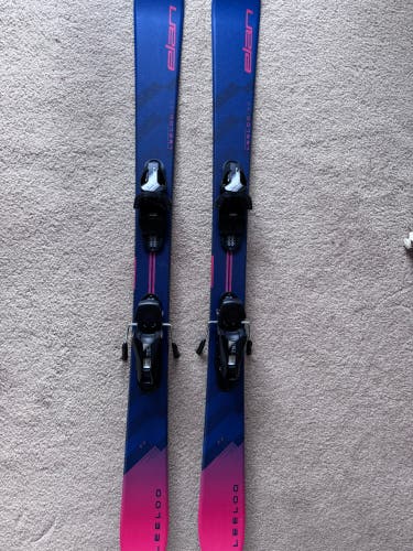 Kid's 2023 Park 135 cm Elan Leeloo Skis With Bindings (Used)
