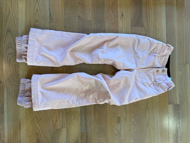 Pink Youth Size 10 Roxy Ski Pants (Used)