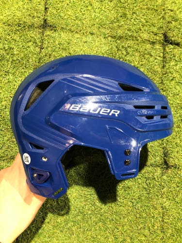 Blue Large Bauer Re-Akt 85 Helmet (Used)