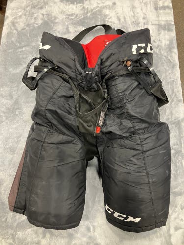 Black Senior XL CCM JetSpeed FT350 Hockey Pants (Used)