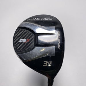 Tour Edge Exotics CBX 3 Fairway Wood 15* HZRDUS Red 5.5 62g Regular RH