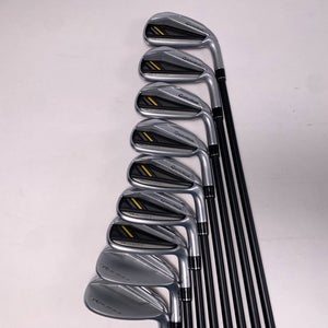 TaylorMade RocketBladez Iron Set 4-PW+GW+SW RocketFuel Regular Graphite Mens RH