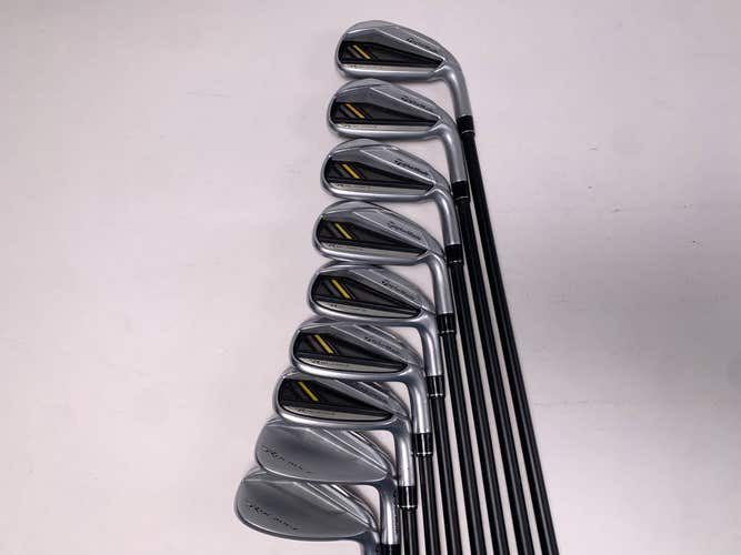 TaylorMade RocketBladez Iron Set 4-PW+GW+SW RocketFuel Regular Graphite Mens RH