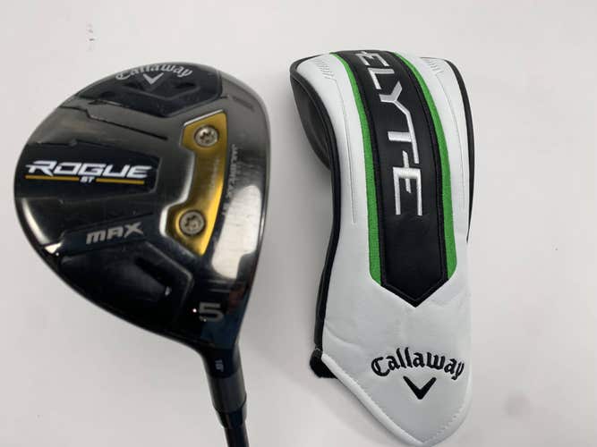 Callaway Rogue ST Max 5 Fairway Wood 18* Cypher Forty 5.0 Senior Mens RH HC