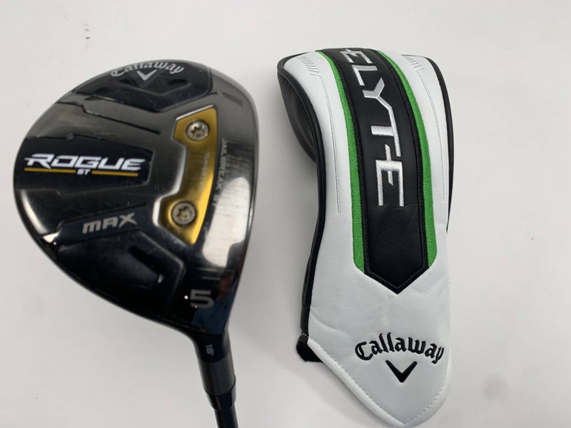 Callaway Rogue ST Max 5 Fairway Wood 18* Cypher Forty 5.0 Senior Mens RH HC