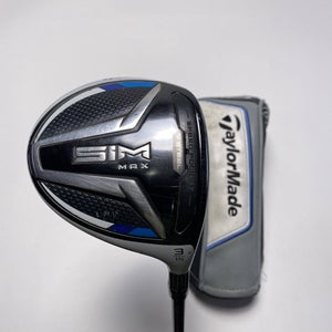 TaylorMade SIM MAX 3 Fairway Wood 15* Fujikura Ventus Blue 5R Regular RH HC