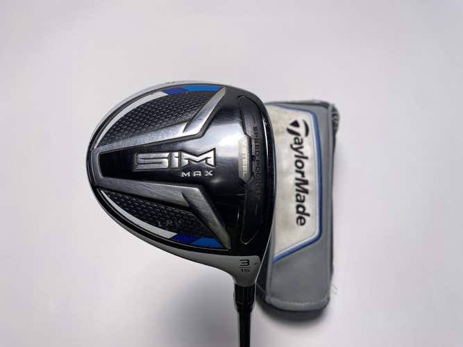 TaylorMade SIM MAX 3 Fairway Wood 15* Fujikura Ventus Blue 5R Regular RH HC