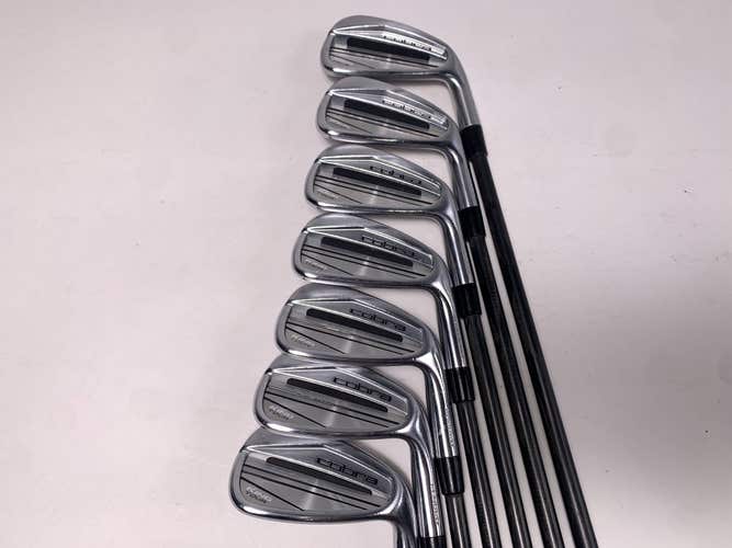 Cobra KING Tour 2023 Iron Set 4-PW Kinetix Senior Graphite Mens RH