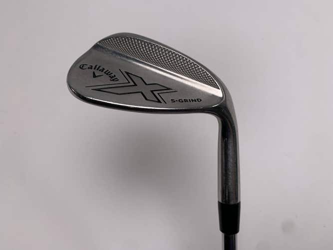 Callaway X Forged Gap Wedge GW 52* 10 Bounce S-Grind Wedge Steel Mens RH