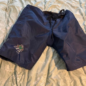 Canucks Johnny Canuck Blue Medium CCM PP10 Pant Shell Pro Stock (New)