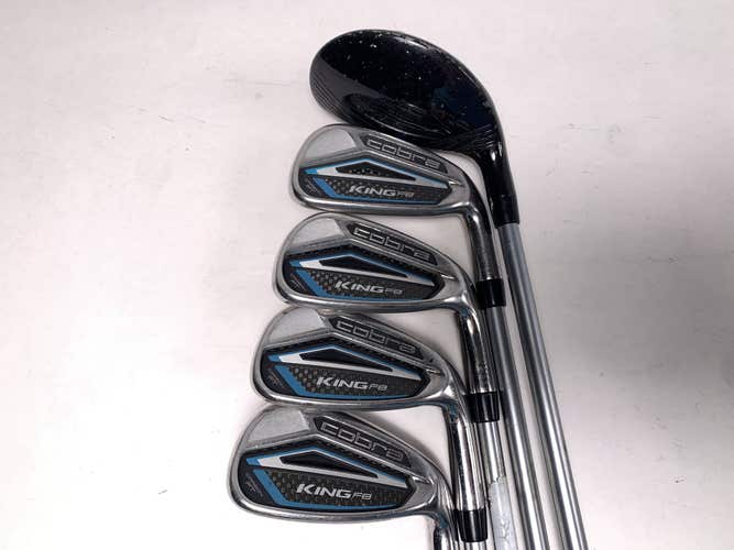 Cobra KING F8 Hybrid Iron Set 5H 7-PW Aldila Rogue Pro Ladies Graphite RH