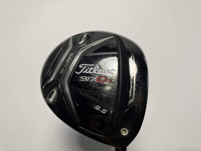 Titleist 917 D3 Driver 9.5* Project X Even Flow 6.0 65g Stiff Graphite Mens RH