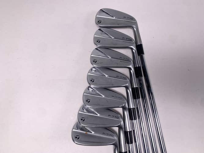 TaylorMade P770 2023 Iron Set 5-PW+GW DG S300 Stiff Steel Mens RH