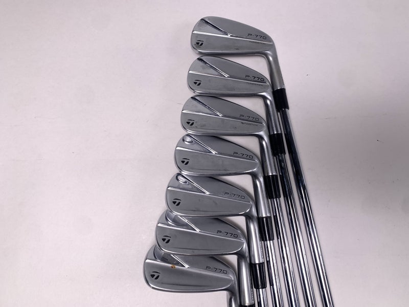 TaylorMade P770 2023 Iron Set 5-PW+GW DG S300 Stiff Steel Mens RH