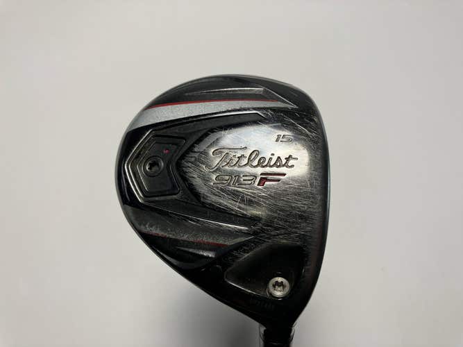 Titleist 913 F 3 Fairway Wood 15* Mitsubishi Rayon Diamana S+72x5ct Stiff RH