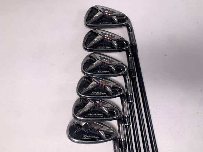 TaylorMade M2 Iron Set 6-PW+SW REAX 65g Regular Steel Mens RH