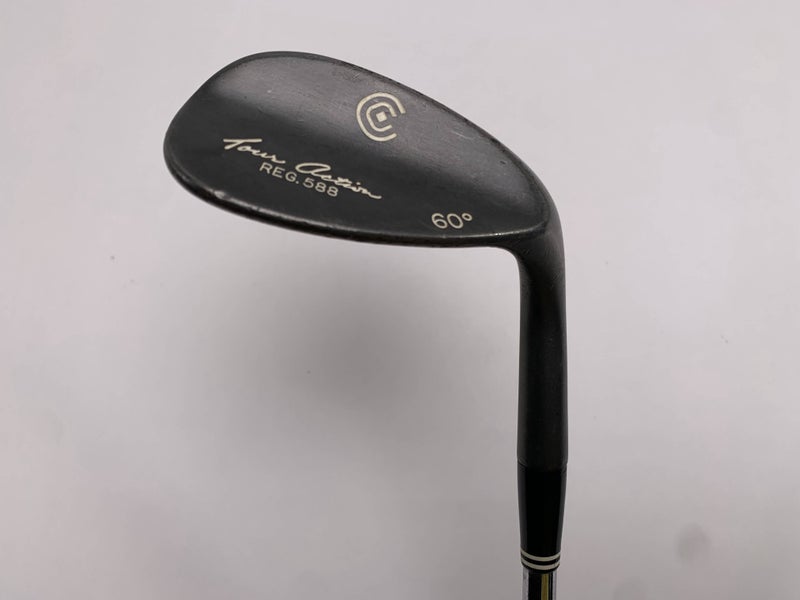 Cleveland 588 Gunmetal Raw Lob Wedge LW 60* Wedge Steel Mens RH