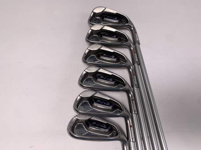 Ping Serene Iron Set 5-PW+SW Black Dot 1* Flat ULT 210 Ladies Graphite RH- no 6i