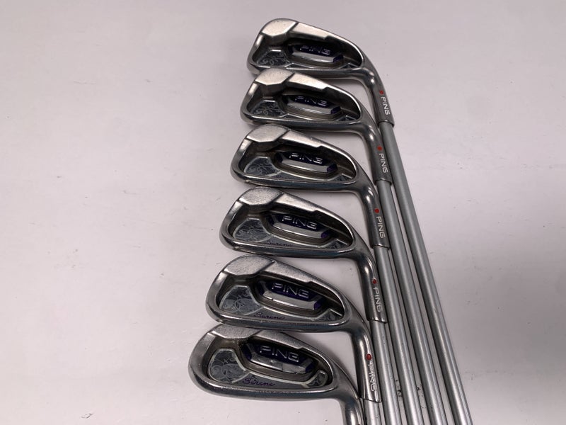 Ping Serene Iron Set 5-PW+SW Black Dot 1* Flat ULT 210 Ladies Graphite RH- no 6i