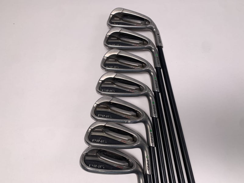 Ping G25 Iron Set 5-PW+SW Green Dot 2* Up TFC 189 Regular Graphite Mens RH