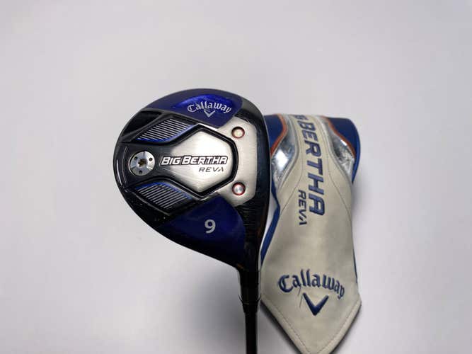 Callaway Big Bertha REVA Womens 9 Fairway Wood 24* Cypher Fifty 4.0 Ladies RH HC