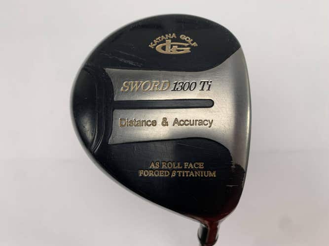 Katana Golf Sword 1300Ti Snipe Wood Fairway Wood 13* Graphite Design Regular RH