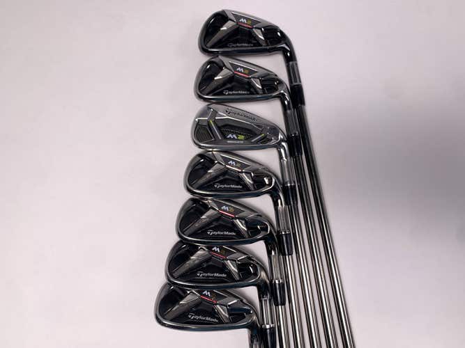 TaylorMade M2 Iron Set 5-PW+GW UST Mamiya Recoil ES 760 F3 Regular  Mens RH