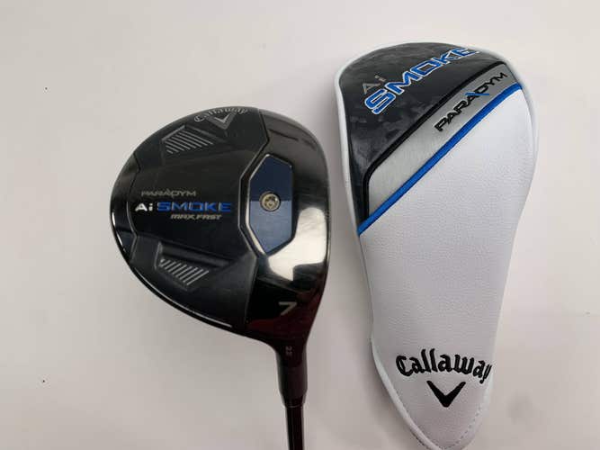 Callaway Paradym Ai Smoke Max Fast 7 Fairway 22*  Tensei Blue R2 Senior  RH HC
