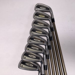 Titleist DCI 762 Iron Set 3-PW Graphite Design Tour AD GAT 95 Stiff Mens RH +1"