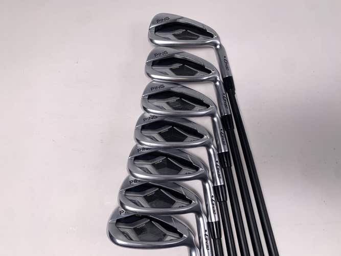 Ping G430 Iron Set 7-PW+AW+GW+SW Black Dot Alta CB AWT Senior Graphite Mens RH