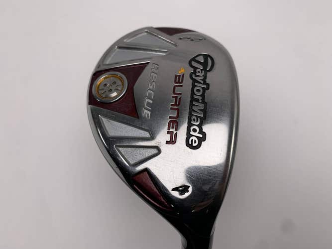 TaylorMade Burner Rescue 4 Hybrid 22* REAX SuperFast 65g Stiff Graphite Mens RH