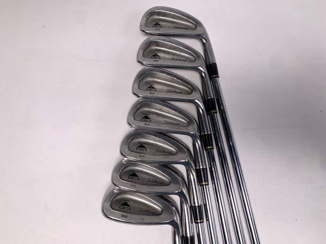 Titleist DCI 962 Iron Set 4-PW True Temper Dynamic Gold S200 Stiff Steel Mens RH