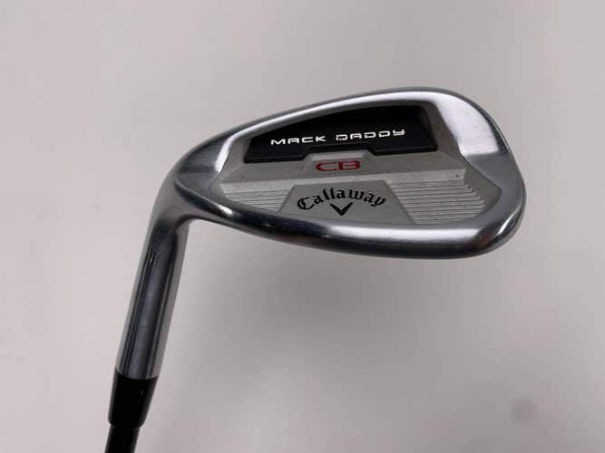 Callaway Mack Daddy CB Lob Wedge LW 60* 12 Bounce KBS Hi-Rev G 60g Wedge Mens LH