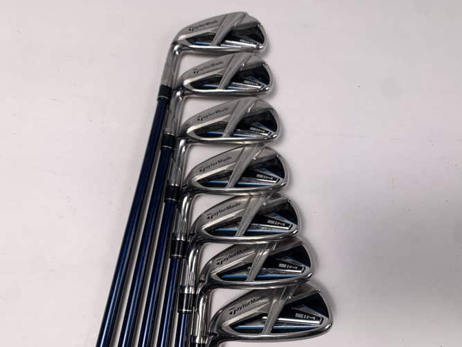 TaylorMade SIM MAX Iron Set 5-PW+GW Fujikura Ventus 6-R Regular Graphite Mens LH