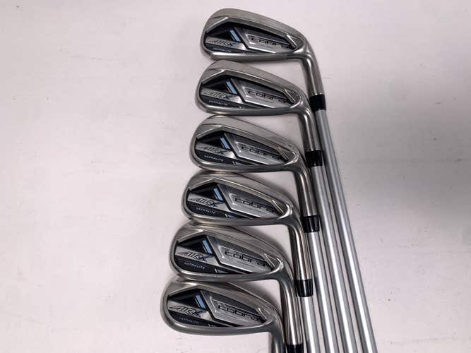 Cobra Air X Womens 2023 Iron Set 6-PW+SW Ultralite 45g Ladies Graphite Womens RH