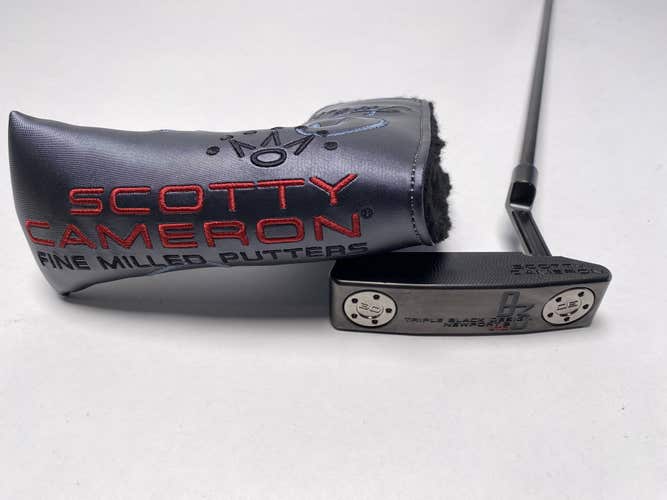 Scotty Cameron B3 Triple Black Limited Newport 2 Longneck Putter 33.5" RH HC