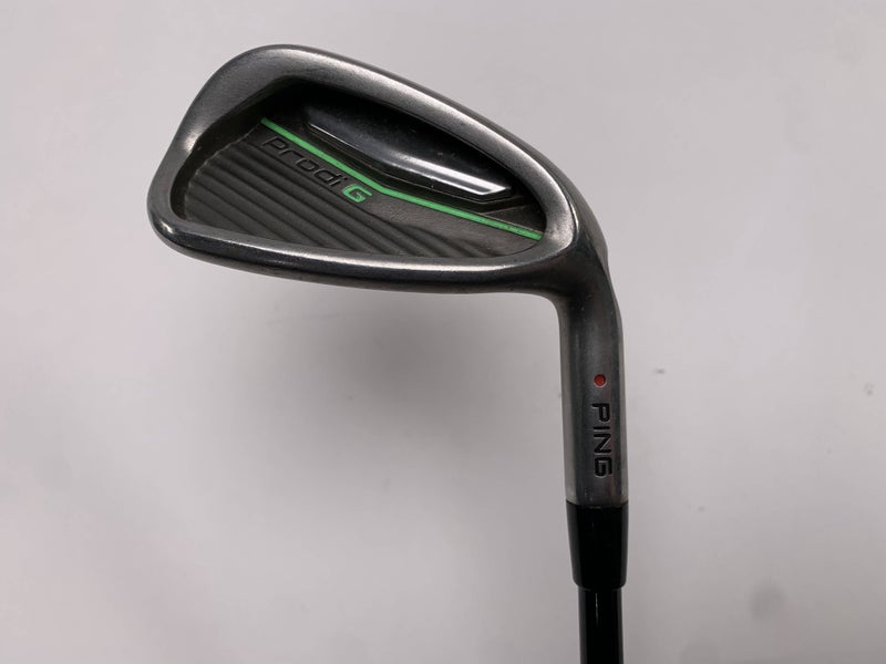 Ping Prodi G Single 9 Iron Red Dot 1* Flat Prodi G Regular Graphite Mens RH