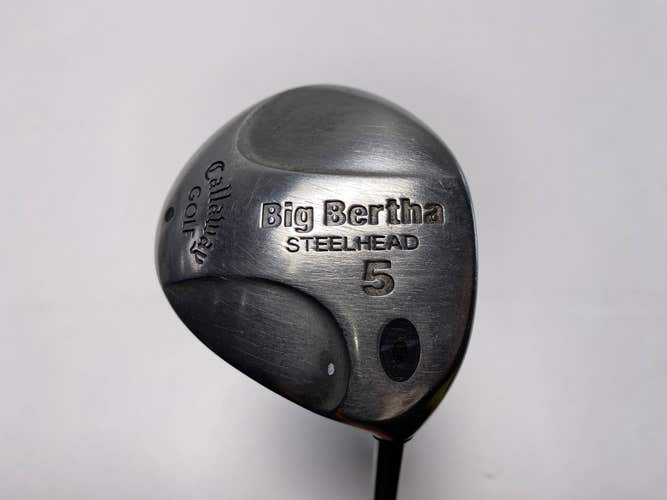 Callaway Steelhead 5 Fairway Wood 18* RCH 99 Stiff Graphite Mens RH