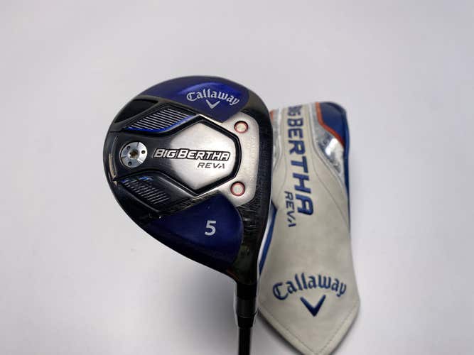 Callaway Big Bertha REVA 23 5 Fairway Wood 18* Cypher Fifty 4.0 50g Ladies RH HC