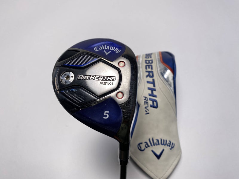 Callaway Big Bertha REVA 23 5 Fairway Wood 18* Cypher Fifty 4.0 50g Ladies RH HC