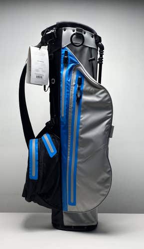 Titleist Players 4 Stadry Stand Bag Gray/Black 4Way Divide Strap Golf Bag NEW