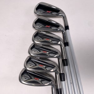 Callaway X Hot 2013 Iron Set 6-PW+GW X Hot 65g Senior Graphite Mens RH