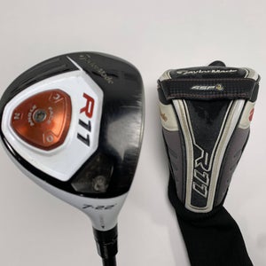 TaylorMade R11 7 Fairway Wood 22* Fujikura Blur 60g Stiff Graphite Mens RH HC
